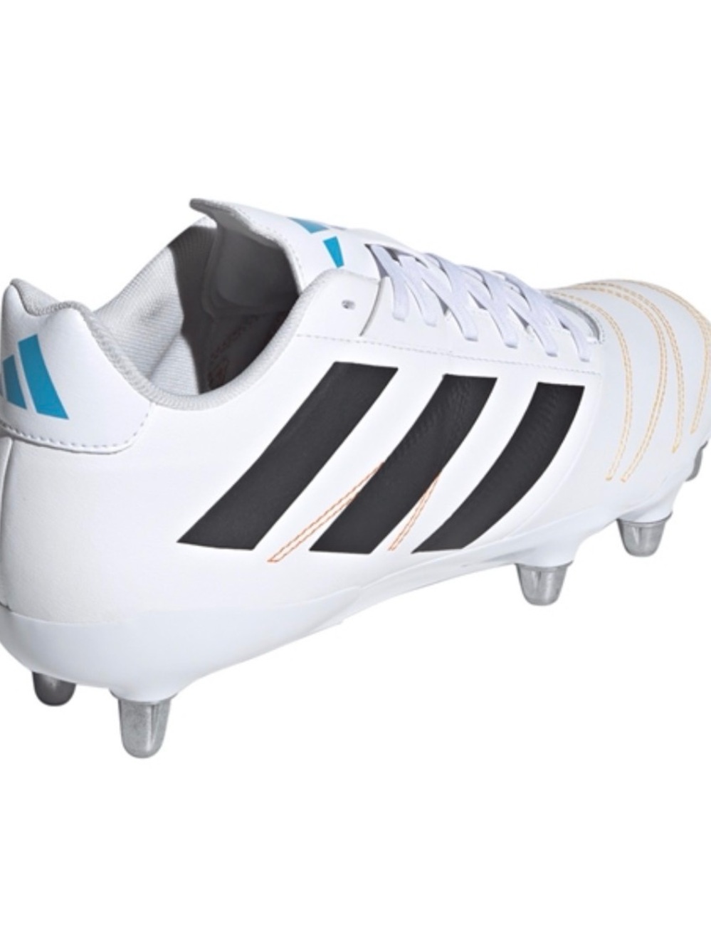 adidas Kakari Elite SG Rugby Boots Sz 10.5 |NWOB
White/Black/Lucid Aquamarine - Picture 11 of 12